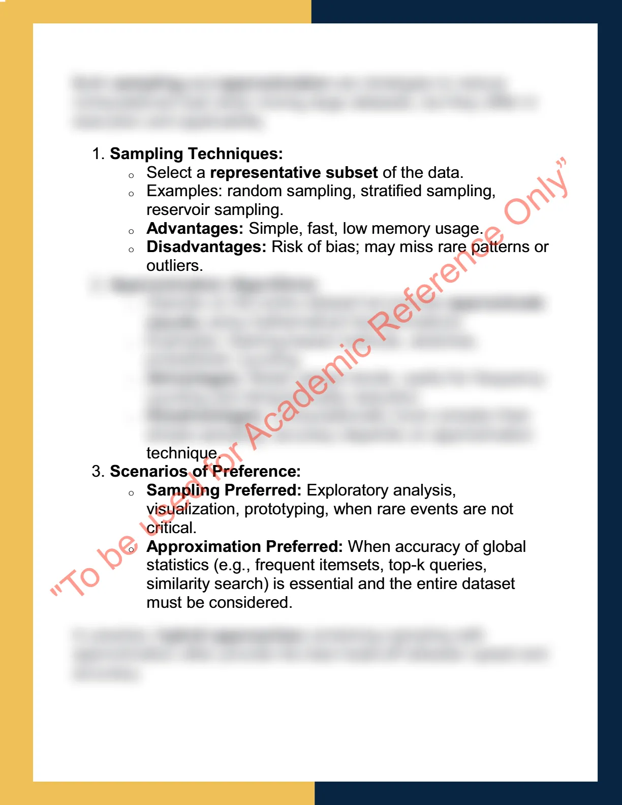 CSCI 654 –  Scalable Data Mining 3